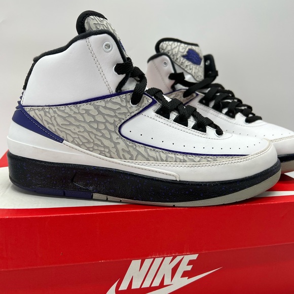 Air Jordan 2 Retro Concord 6.5Y - Picture 4 of 10